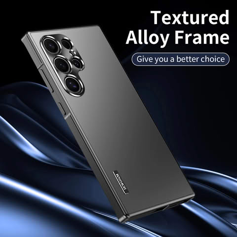 Luxury Magnetic Metal Frame Case - Samsung