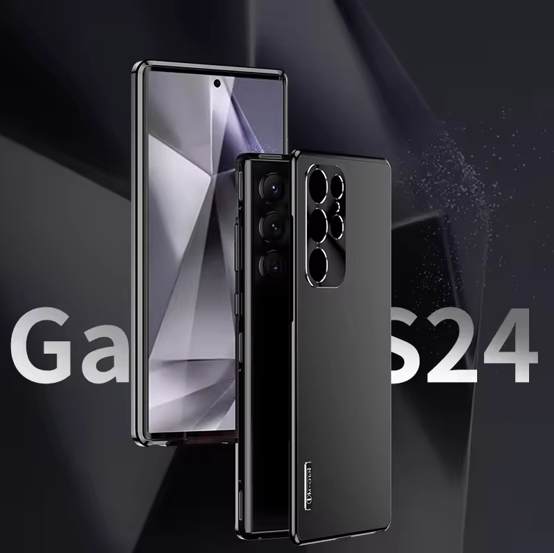 Luxury Magnetic Metal Frame Case - Samsung