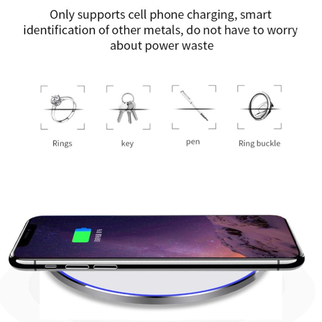 MC ® Sleek Design Qi Fast Wireless Charging Pad
