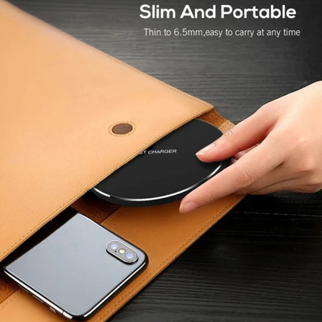 MC ® Sleek Design Qi Fast Wireless Charging Pad