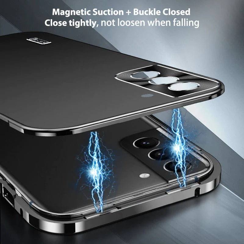 Luxury Magnetic Metal Frame Case - Samsung