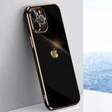 Soft Plating Camera Protection Premium Case - iPhone