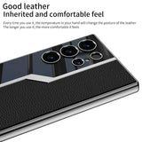 Galaxy S26 Ultra Quilted Classic Plain Leather Craft Case