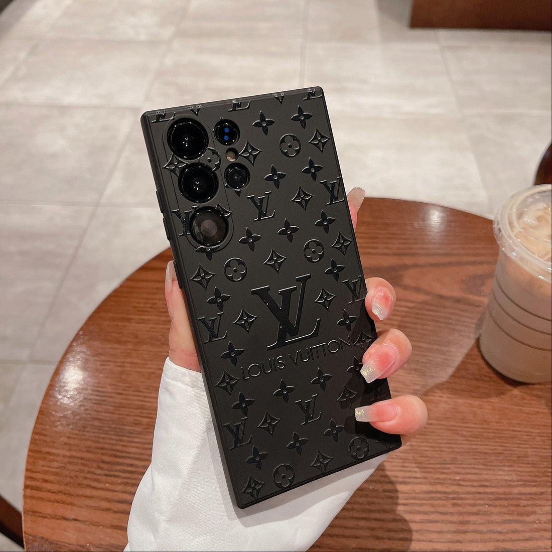 Galaxy S Series Soft Silicone LV Pattern Case