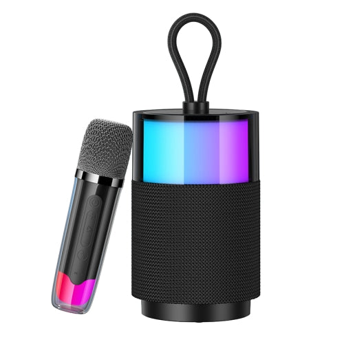 Surround Sound Bluetooth Speaker with Wireless Microphone