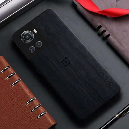 OnePlus 10R Nature Vibe Bamboo Wood Pattern Case
