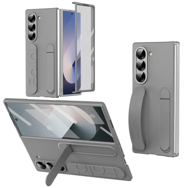 Galaxy Z Fold Series Dual Function Wristband Stand Case