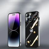 iPhone Series Sleek Glossy Armor Window Glass Case