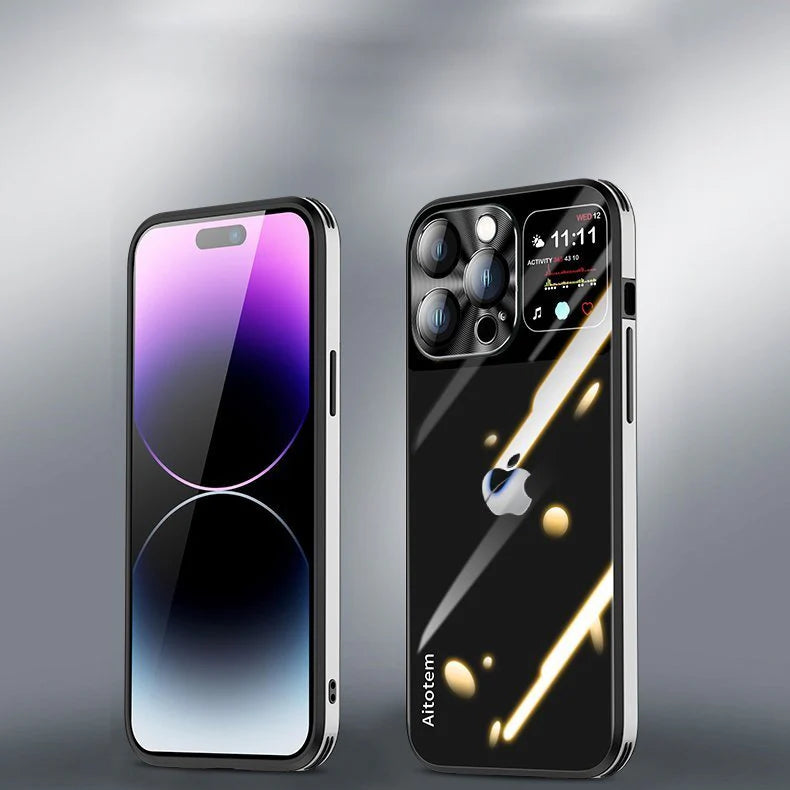 iPhone Series Sleek Glossy Armor Window Glass Case