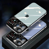iPhone Series Sleek Glossy Armor Window Glass Case