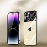 iPhone Series Sleek Glossy Armor Window Glass Case