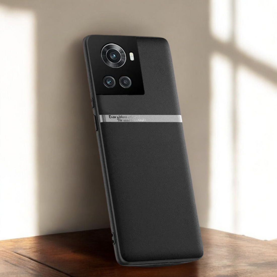 OnePlus 10R Sleek Luxury Leather Texture Case