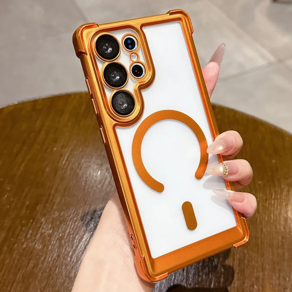 Galaxy S26 Series Prestige Aurum Ring Glow Frame Case