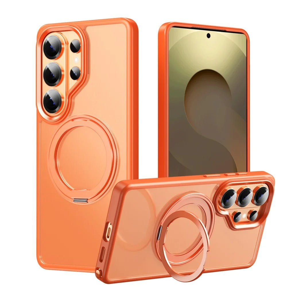 Galaxy S26 Series Terra-X Armor Military MagSafe Orange Case