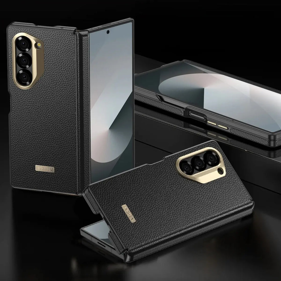 Galaxy Z Fold Series Imperium Regent Leather Armor Case