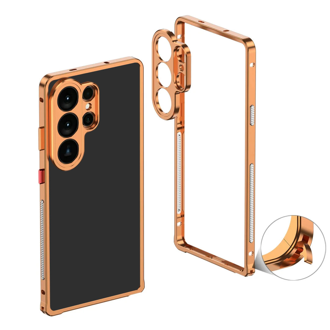Galaxy S26 Series Element X Cooling Metal Orange Case