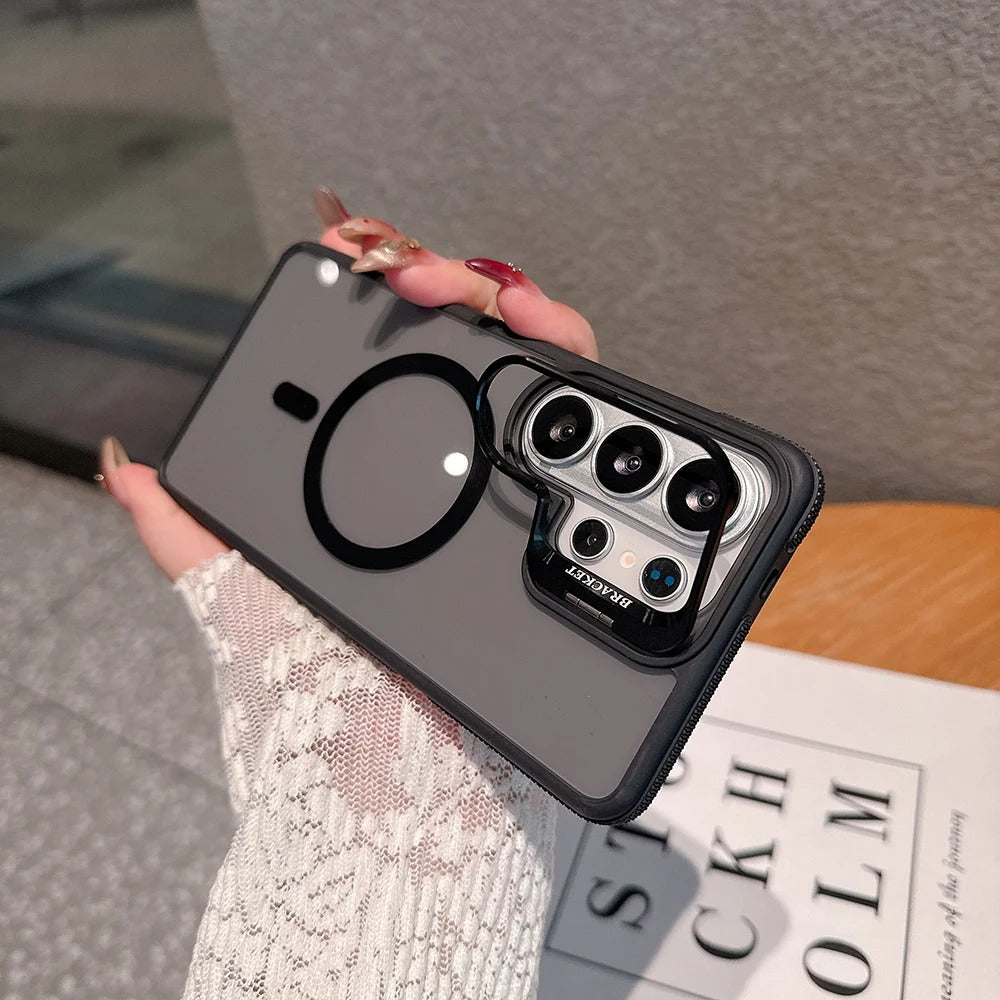 Foldable Camera Lens Kickstand Magsafe Case