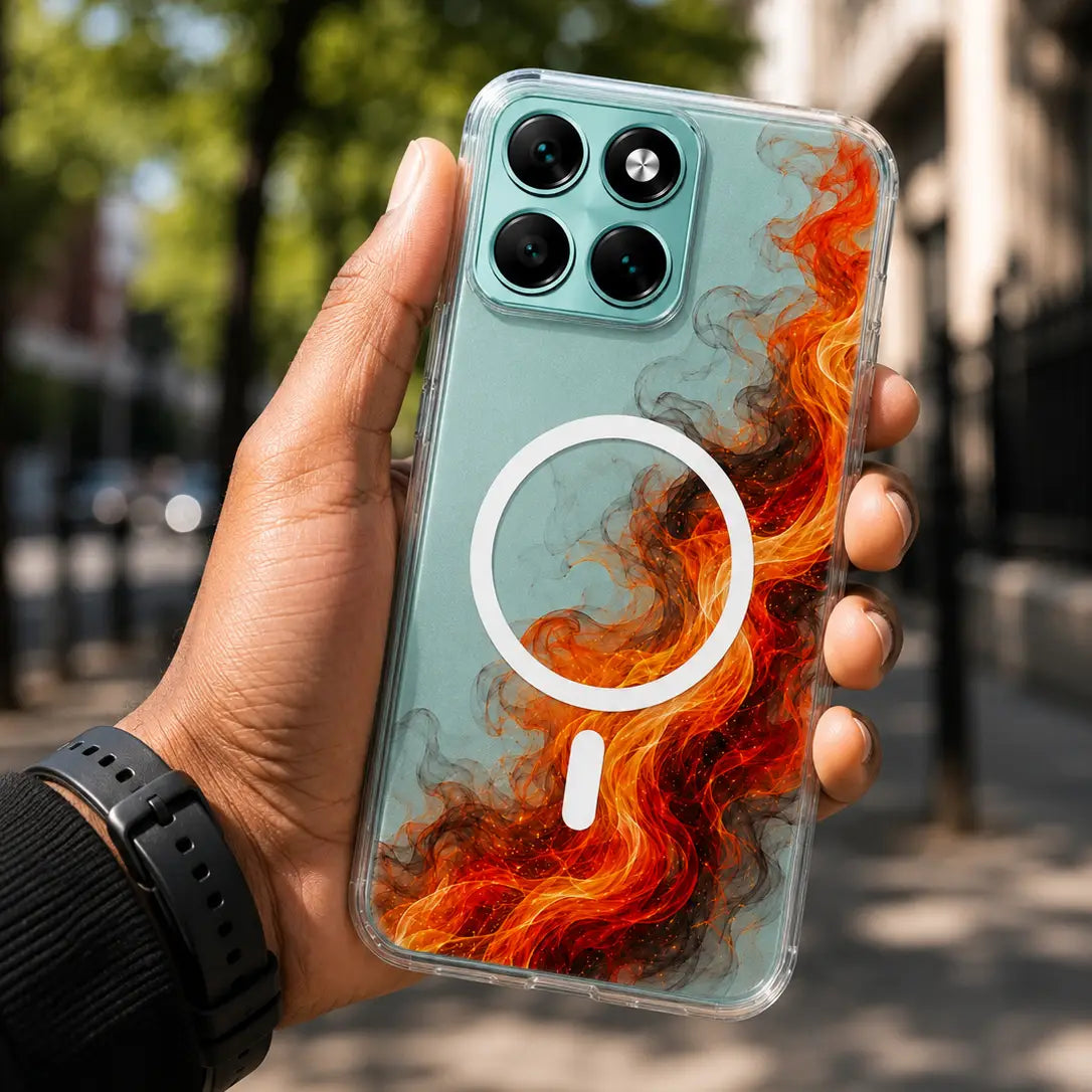 Burning Flame - Glaze