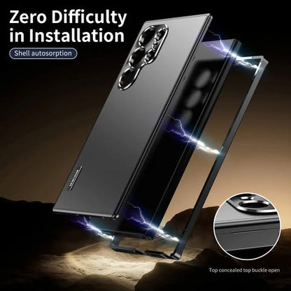 Luxury Magnetic Metal Frame Case - Samsung