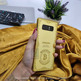 Limited Edition Gold Crafted Bitcoin Case - Samsung