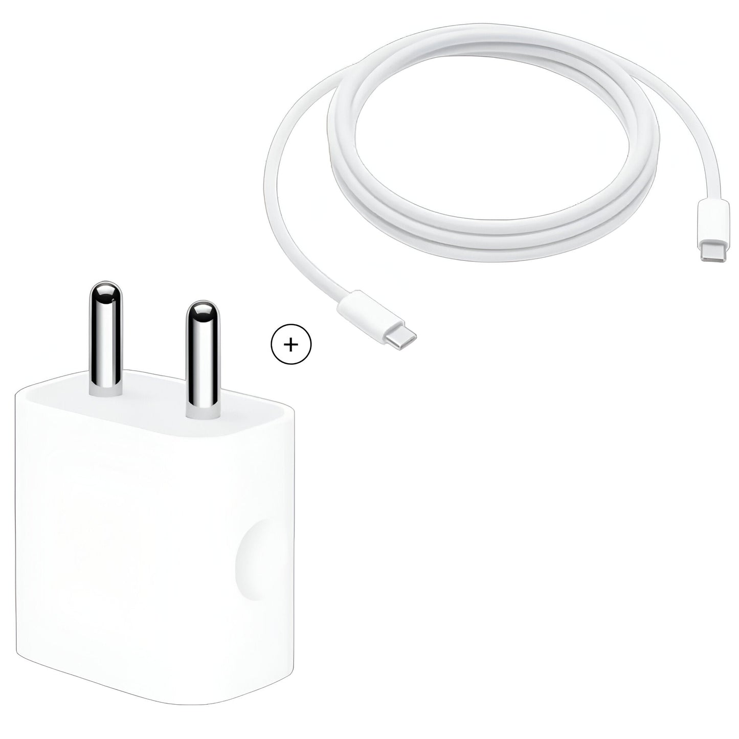 20W USB-C Power Adapter + Type-C Cable For iPhone