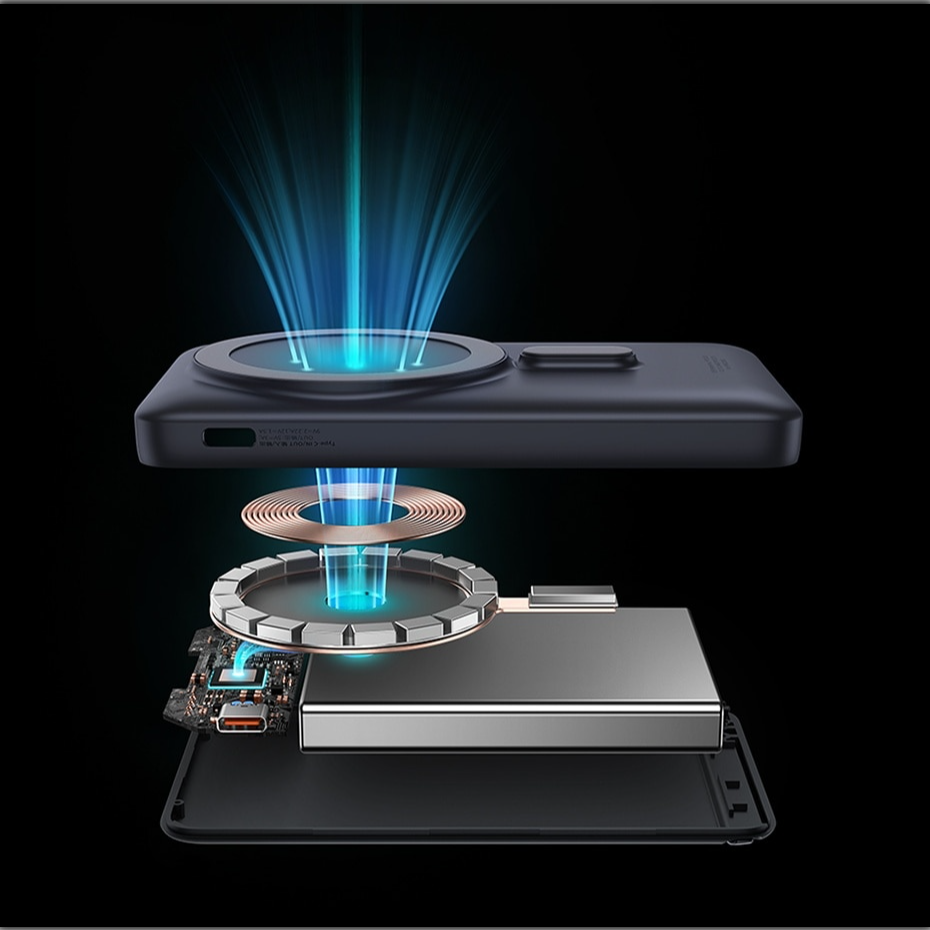 MagnetCharge™ Powerful Magnetic Wireless Charging Bank