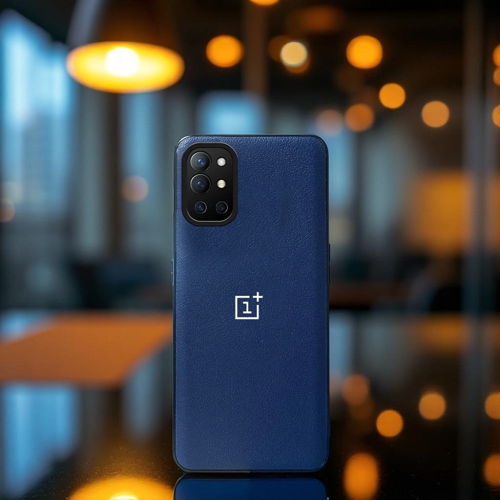 OnePlus 8T/9R Classic Leather Texture Logo Case