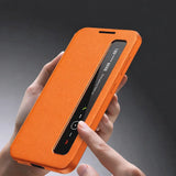 Galaxy S26 Ultra Intelligent View Side Window Flip Case