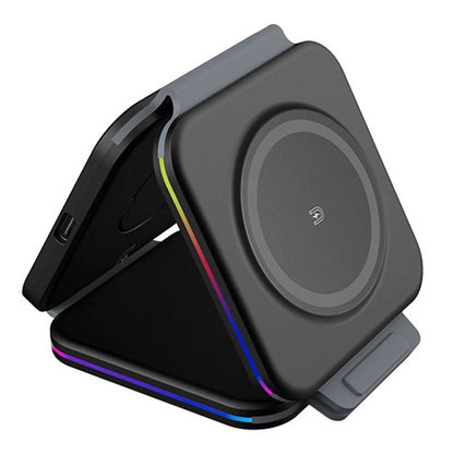 TriFold™ 3-in-1 Magnetic Wireless Charger Stand