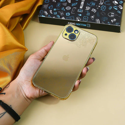 iPhone Series Crafted Gold Luxurious Camera Protective Case