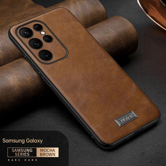 Galaxy S23 Ultra Timeless Genuine Leather Case