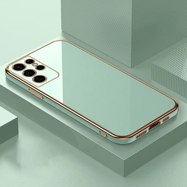 Soft Plating Camera Protection Premium Case