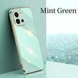 Soft Plating Camera Protection Premium Case