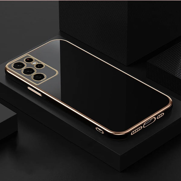Soft Plating Camera Protection Premium Case
