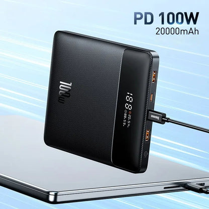 Blade™ 20000mAh 100W Portable Power Bank for Laptops