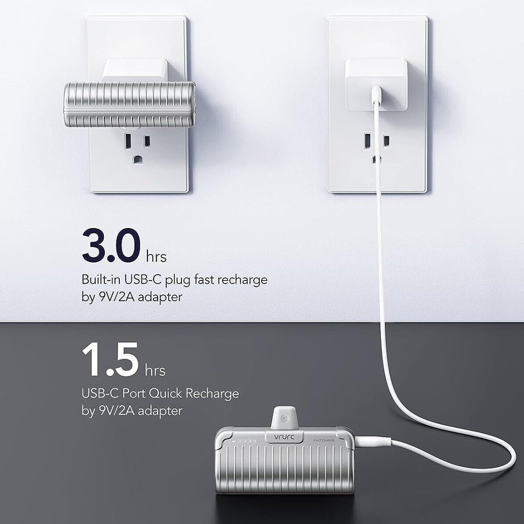 Mini Power Bank 5000mAh,20W Fast Charging Power Bank