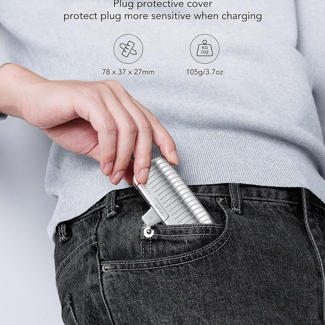 Mini Power Bank 5000mAh,20W Fast Charging Power Bank