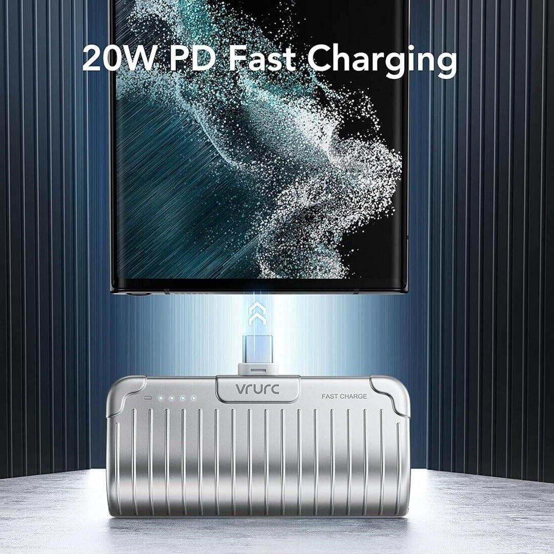 Mini Power Bank 5000mAh,20W Fast Charging Power Bank